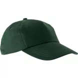 KP034-Sapca-din-bumbac-5-panele-FIRST-Forest-Green