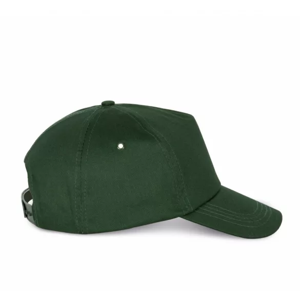 KP034-Sapca-din-bumbac-5-panele-FIRST-Forest-Green