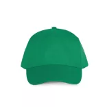 KP034 - Sapca din bumbac  - 5 panele - FIRST - [Kelly Green]