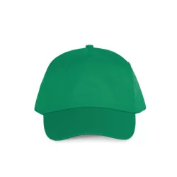 KP034 - Sapca din bumbac  - 5 panele - FIRST - [Kelly Green]