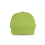 KP034 - Sapca din bumbac  - 5 panele - FIRST - [Lime]