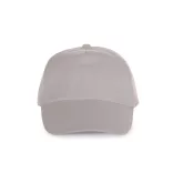 KP034 - Sapca din bumbac  - 5 panele - FIRST - [Light Grey]