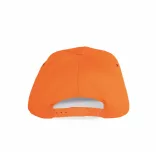 KP034-Sapca-din-bumbac-5-panele-FIRST-Orange