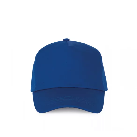 KP034-Sapca-din-bumbac-5-panele-FIRST-Royal-Blue