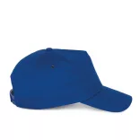 KP034-Sapca-din-bumbac-5-panele-FIRST-Royal-Blue