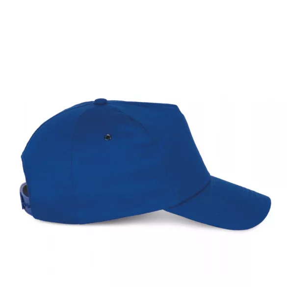 KP034-Sapca-din-bumbac-5-panele-FIRST-Royal-Blue