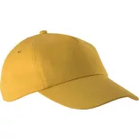 KP034-Sapca-din-bumbac-5-panele-FIRST-Yellow