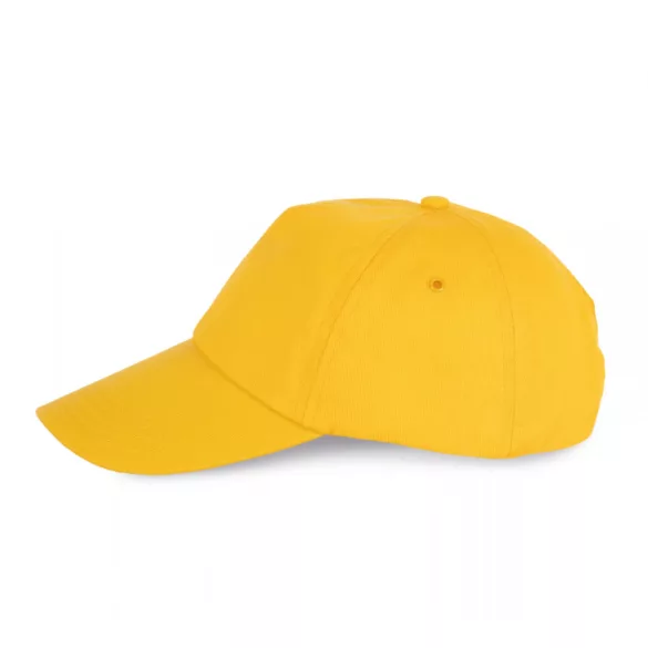 KP034-Sapca-din-bumbac-5-panele-FIRST-Yellow