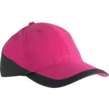 KP045-Sapca-din-bumbac-gros-6-panele-RACING-BI-COLOUR-FuchsiaDark-Grey
