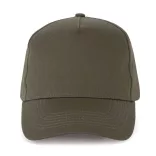 KP051 - Sapca din bumbac pieptanat - 5 panele - ACTION II - [Dark Khaki]