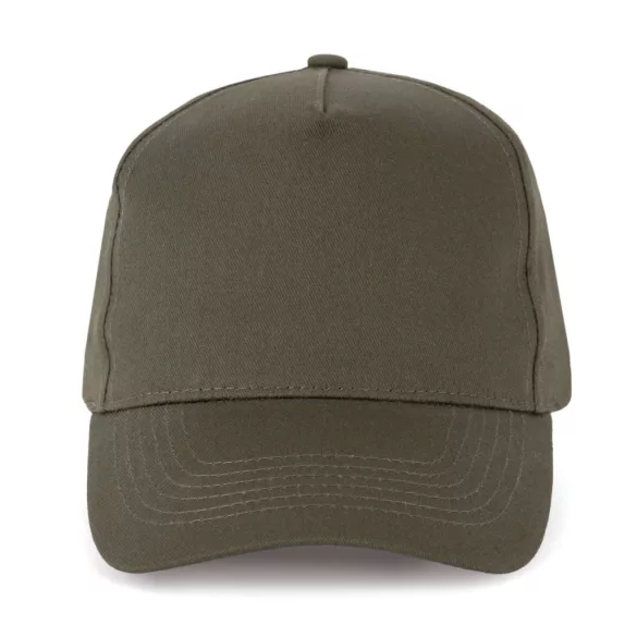 KP051 - Sapca din bumbac pieptanat - 5 panele - ACTION II - [Dark Khaki]