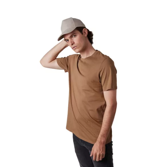 KP051 - Sapca din bumbac pieptanat - 5 panele - ACTION II - [Dark Khaki]