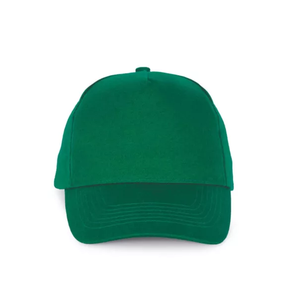 KP051 - Sapca din bumbac pieptanat - 5 panele - ACTION II - [Kelly Green]