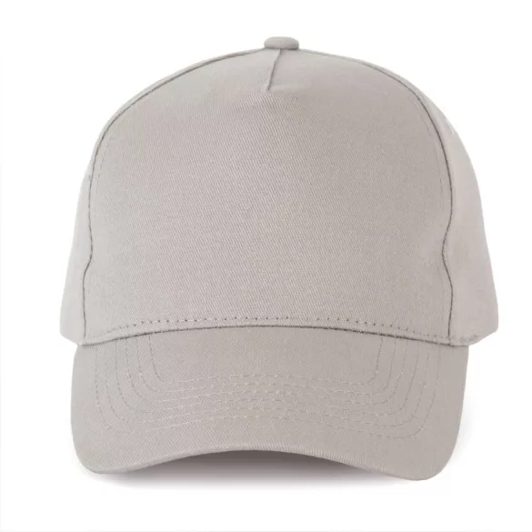 KP051 - Sapca din bumbac pieptanat - 5 panele - ACTION II - [Light Grey]