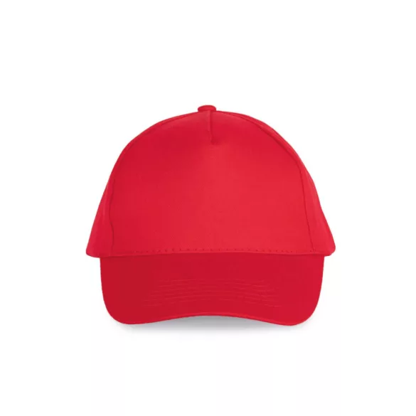 KP051-Sapca-din-bumbac-pieptanat-5-panele-ACTION-II-Red