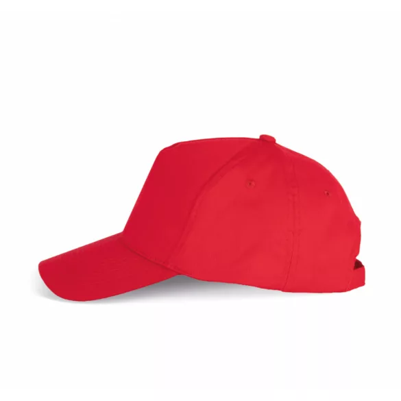 KP051-Sapca-din-bumbac-pieptanat-5-panele-ACTION-II-Red