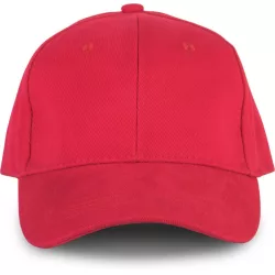 KP108-Sapca-din-bumbac-gros-6-panele-OKEOTEX-CERTIFIED-Red