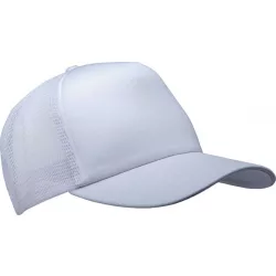KP111-Sapca-5-panele-TRUCKER-MESH-White