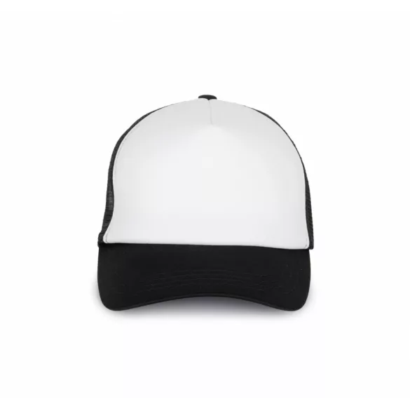 KP111-Sapca-5-panele-TRUCKER-MESH-WhiteBlack
