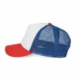 KP111-Sapca-5-panele-TRUCKER-MESH-WhiteFrench-RedReflex-Blue