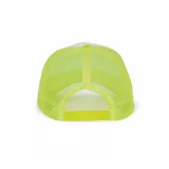 KP111-Sapca-5-panele-TRUCKER-MESH-WhiteFluorescent-Yellow