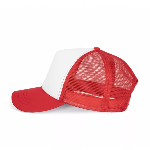 KP111-Sapca-5-panele-TRUCKER-MESH-WhiteRed