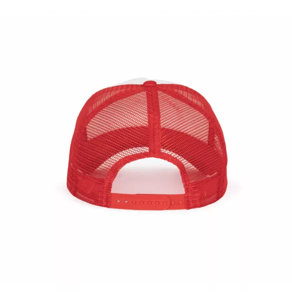 KP111-Sapca-5-panele-TRUCKER-MESH-WhiteRed