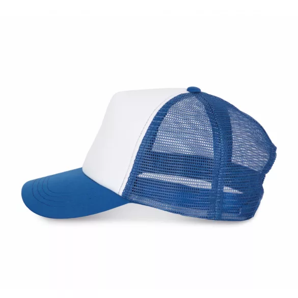 KP111-Sapca-5-panele-TRUCKER-MESH-WhiteRoyal-Blue