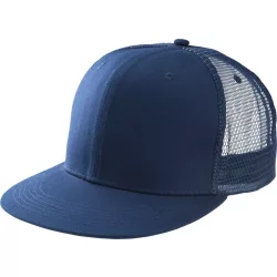 KP113-Sapca-6-panele-cozoroc-drept-TRUCKER-FLAT-PEAK-Navy