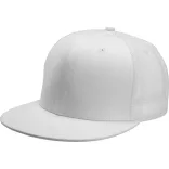 KP113-Sapca-6-panele-cozoroc-drept-TRUCKER-FLAT-PEAK-White