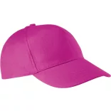 KP116-Sapca-din-bumbac-5-panele-COTTON-Fuchsia