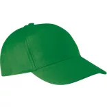 KP116-Sapca-din-bumbac-5-panele-COTTON-Kelly-Green