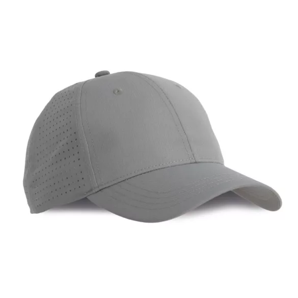 kp118 - Sapca adulti perforata - 6 panele - [Black]