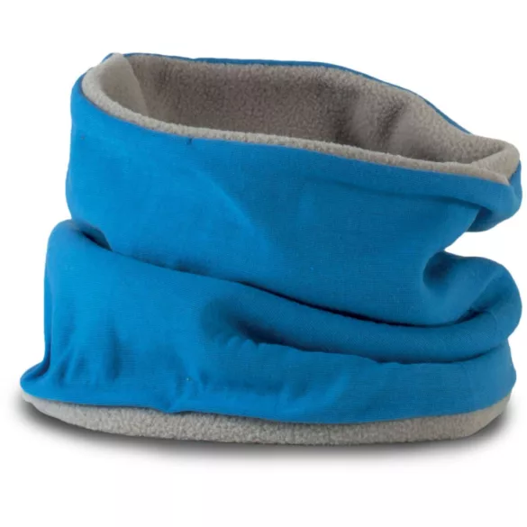 KP121 - Fular - FLEECE-LINED NECKWARMER - [Lagoon/Light Grey]