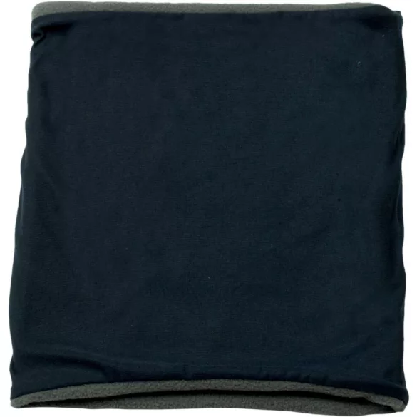 KP121 - Fular - FLEECE-LINED NECKWARMER - [Navy/Slate Grey]