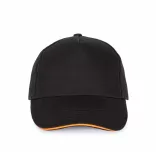 KP124-Sapca-sandwich-din-bumbac-5-panele-SANDWICH-PEAK-BlackOrange