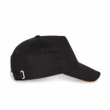 KP124-Sapca-sandwich-din-bumbac-5-panele-SANDWICH-PEAK-BlackOrange