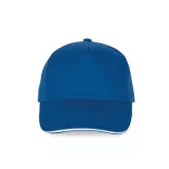 KP124-Sapca-sandwich-din-bumbac-5-panele-SANDWICH-PEAK-Royal-BlueWhite
