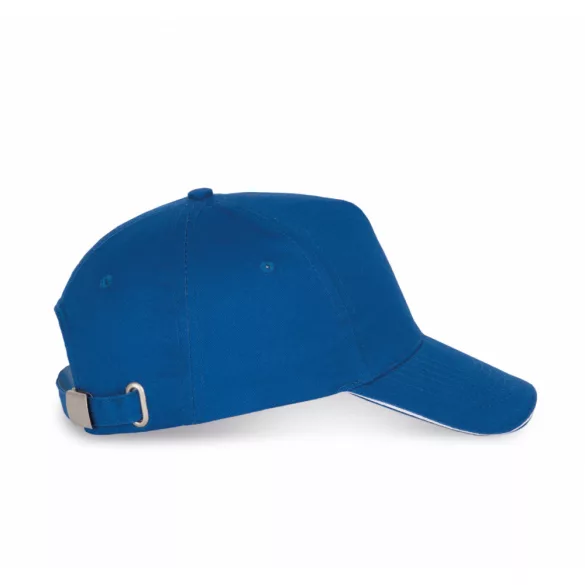 KP124-Sapca-sandwich-din-bumbac-5-panele-SANDWICH-PEAK-Royal-BlueWhite