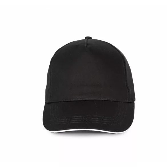 KP130-Sapca-sandwich-din-bumbac-5-panele-SANDWICH-PEAK-BlackWhite