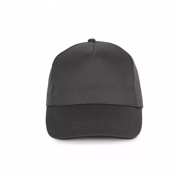 KP130-Sapca-sandwich-din-bumbac-5-panele-SANDWICH-PEAK-Dark-GreyBlack