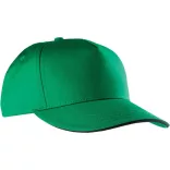 KP130-Sapca-sandwich-din-bumbac-5-panele-SANDWICH-PEAK-Kelly-GreenBlac