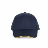 KP130-Sapca-sandwich-din-bumbac-5-panele-SANDWICH-PEAK-NavyYellow