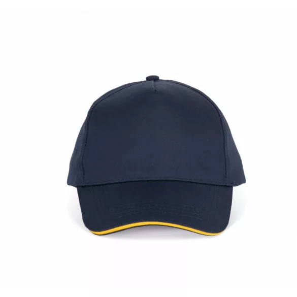 KP130-Sapca-sandwich-din-bumbac-5-panele-SANDWICH-PEAK-NavyYellow