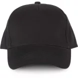 KP135-Sapca-din-bumbac-organic-6-panele-ORGANIC-COTTON-Black
