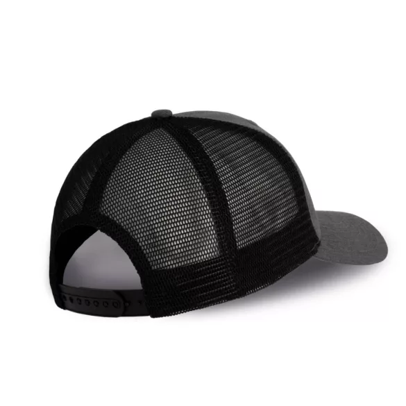 kp142 - Sapca - 6 panele - TRUCKER - [Light Navy Heather/Dark Grey]