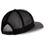kp142 - Sapca - 6 panele - TRUCKER - [Steel Grey Heather/Black]