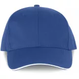 KP145-Sapca-6-panele-SANDWITCH-PEAK-Royal-BlueWhite