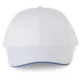 KP145-Sapca-6-panele-SANDWITCH-PEAK-WhiteRoyal-Blue