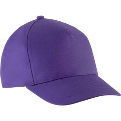   kp149 - Sapca din bumbac pentru copii - 5 panele - KIDS - [Purple]
